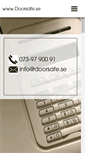 Mobile Screenshot of doorsafe.se